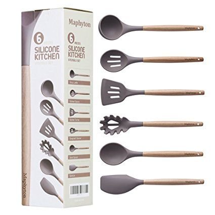 Silicone Cooking Utensil Set (6 pcs)